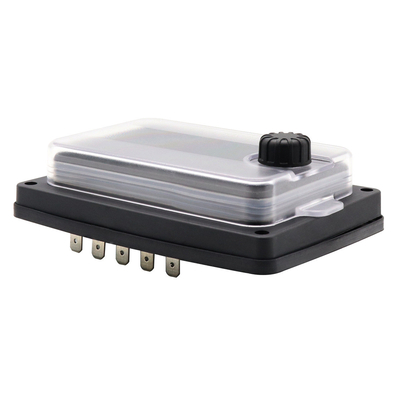 यॉट आरवी सीलिंग रिंग फ्यूज बॉक्स 12-32 वी डीसी एलईडी लाइट के साथ / बिना;