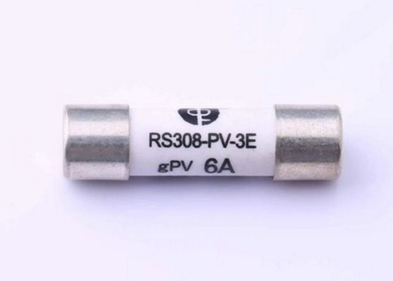 राउंड ट्यूब फुल रेंज प्रोटेक्टिंग फोटोवोल्टिक फ्यूज RS308-PV-3E