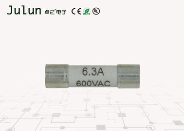 600V AC 6.3A हाई वोल्टेज फ्यूज 5mm X 20mm फ्यूज क्विक ब्रेक हैलोजन फ्री