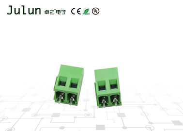 एलईडी ड्राइव बिजली की आपूर्ति पेंच टर्मिनल ब्लॉक, हरे रंग में पीसीबी टर्मिनल ब्लॉक