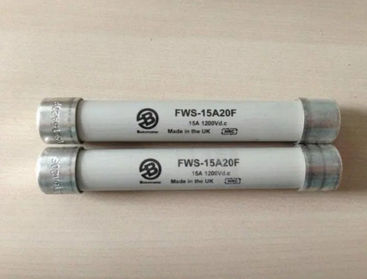FWS सीरीज सिरेमिक ट्यूब फ्यूज 1250V / 1500V / 2000V छोटे एसी ड्राइवरों के लिए उपयुक्त है