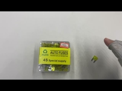 ऑटो-ब्लेड फ्यूज 40A 32V कारों के लिए पीतल PA66 से बना