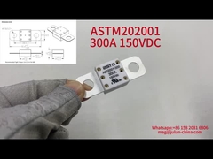 300 ए 125 वीडीसी लघु आकार उच्च धारा रेटिंग EV ऑटोमोटिव बैटरी फ्यूज शॉर्ट सर्किट सुरक्षा के लिए