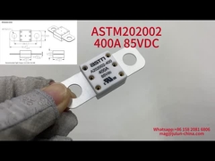 सिरेमिक कार फ्यूज छोटे आकार उच्च तोड़ 350A 125VDC 20KV