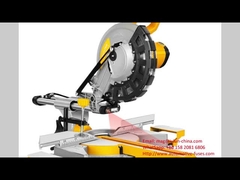 आरा वुडवर्क टूल्स 2400W कंपाउंड स्लाइडिंग मिटर 10-इंच मिटर कटिंग 255mm DIY शिल्पकारों के लिए