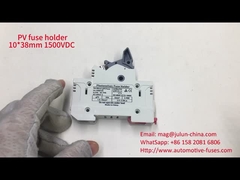 फ्रैक्टेंट सीट 1500VDC 32A फोटोवोल्टिक फ्यूज धारक 14X51 TSA1451-B श्रृंखला UL
