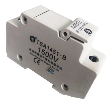 भग्न सीट 1500VDC 32A फोटोवोल्टिक फ्यूज होल्डर 14X51 TSA1451-B सीरीज UL