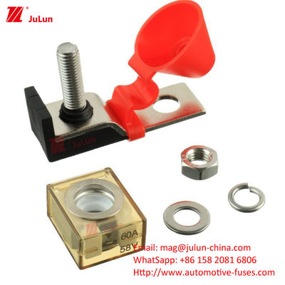 वाहन के लिए सिरेमिक स्क्वायर बैटरी फ्यूज 100A125A200A