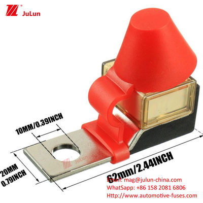 वाहन के लिए सिरेमिक स्क्वायर बैटरी फ्यूज 100A125A200A