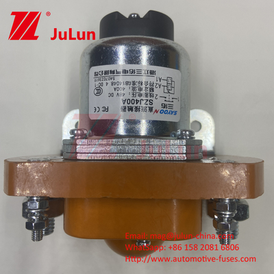 डीसी संपर्ककर्ता MZJ-400A दूरसंचार SZJ400A इलेक्ट्रिक वाहन 84V96V150V