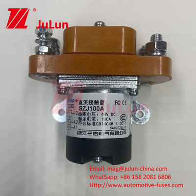 बिजली की आपूर्ति डीसी Contactor MZJ श्रृंखला फोर्कलिफ्ट इलेक्ट्रिक ट्राइसाइकिल दूरसंचार