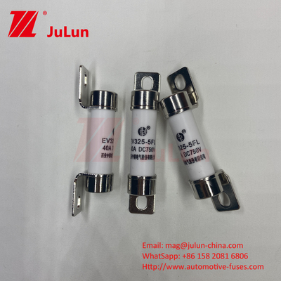 EV325 5FLL DC750V 10A 15A 20A Ex10A-100A EV चार्जिंग फ्यूज के साथ
