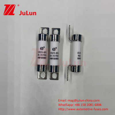 EV325 5FLL DC750V 10A 15A 20A Ex10A-100A EV चार्जिंग फ्यूज के साथ