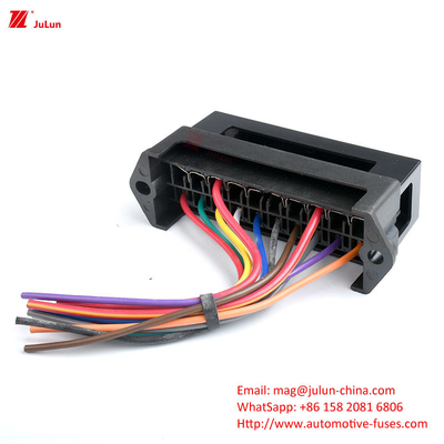 Eu UL मानक ANS ऑटो पार्ट्स इलेक्ट्रॉनिक सर्किट सुरक्षा टर्मिनल वर्तमान 32V30A-500A फ्यूज बॉक्स