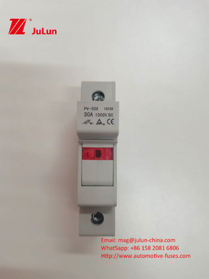 सौर पीवी फ्यूज 10*38 मिमी AC500V 32A GG RT18-32X AC500V धारक के साथ