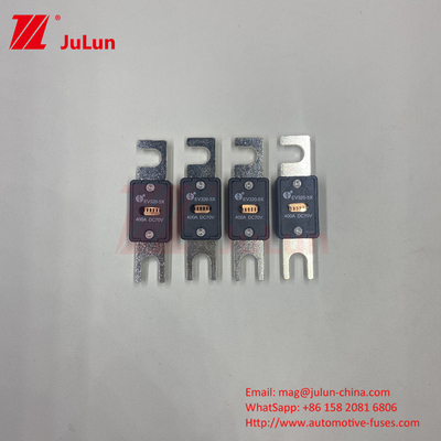 SINOFUSE बोल्ट M8 EV320-5X-100A ऑटोमोबाइल सदमे प्रतिरोधी के साथ सिरेमिक तांबा चांदी क्वार्ट्ज रेत पाइप