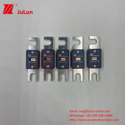 EV320-5X-100A-N SINO ऊर्जा भंडारण EV लघु धारा प्रतिरोध क्षमता 6kA समय स्थिर 2±0.5ms डीसी फ्यूज