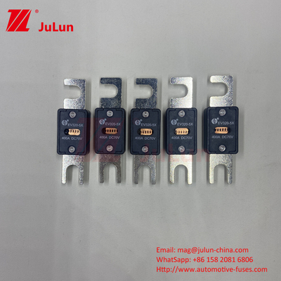 EV320-5X-150A 70VDC ट्रैक्शन सिस्टम के लिए EV फ्यूज का उपयोग ISO8820-5 मानक