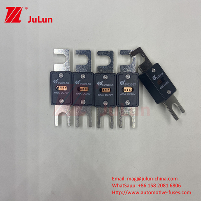 इलेक्ट्रिक वाहन EV320-5X-500A-N ब्लैक कॉपर ऑटोमोटिव ब्लेड फ्यूज 100A-150A