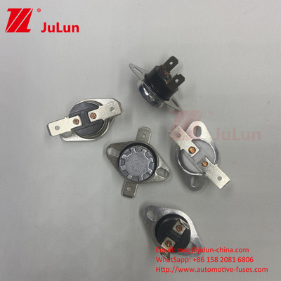 स्विच H31 250V KSD301 10A 250V डिस्क स्नैप एक्शन थर्मोस्टैट, कम तापमान सीमित नियंत्रण स्विच H31 250V 10 13C