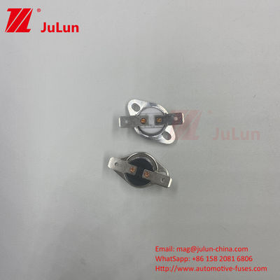 तापमान नियंत्रण स्विच सामान्य रूप से बंद / खुला KSD301 द्विधातु थर्मोस्टेट मैनुअल रीसेट थर्मल कट आउट स्विच