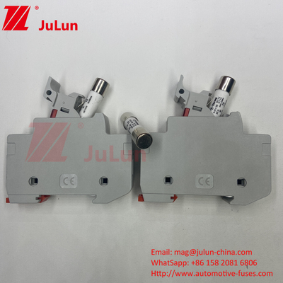 उच्च वोल्टेज सौर फ्यूज 10A~63A सौर फोटोवोल्टिक इन्वर्टर के लिए 500vdc 1000vdc 1500vdc