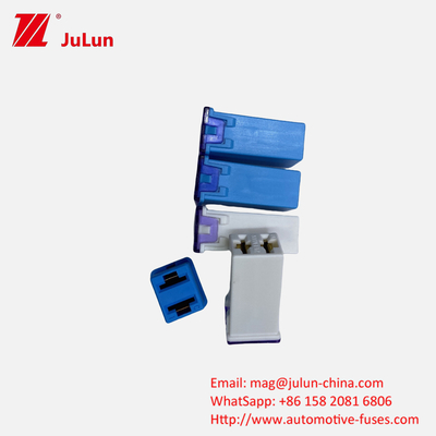 58V OEM रेटेड EV ब्लेड Jcase 20 25 30 40 50 60Amp ऑटो फ्यूज लिंक स्क्वायर फ्यूज FLF-N PEC SBFC-LPJ लिटिलफ्यूज 0895 लो