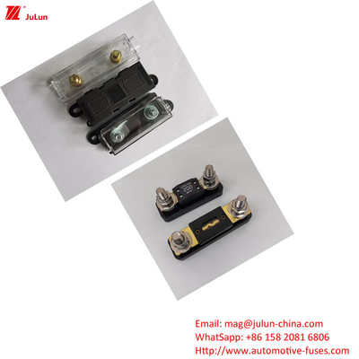 Eu UL मैनुअल रीसेट एम्पलीफायर सर्किट ब्रेकर 30A-500A32V ऑटोमोटिव फ्यूज धारक प्लास्टिक/नायलॉन आवास