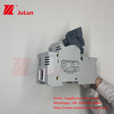 सौर पीवी Mersen फ्यूज 10a 1000v फास्ट ब्लो 32a 1000vdc 22*58mm DC1000V फ्यूज Din रेल फ्यूज वाहक धारक