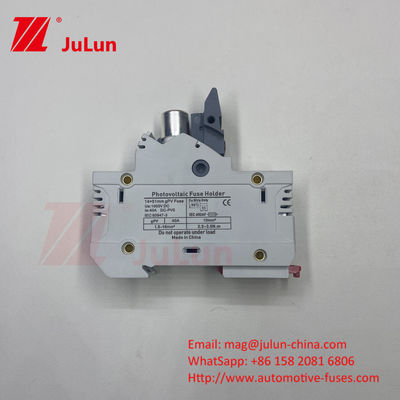 सिल्वर फ्यूज तत्व सामग्री के साथ सौर पीवी फ्यूज 32 ए 3 पी 10 * 38 1000 वीडीसी