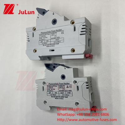 सिल्वर फ्यूज तत्व सामग्री के साथ सौर पीवी फ्यूज 32 ए 3 पी 10 * 38 1000 वीडीसी