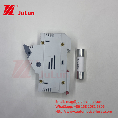 SeanRo सौर पीवी Din रेल फ्यूज धारक फ्यूज लिंक के लिए 10*38 मिमी 1000V 15amp डीसी फ्यूज 25A