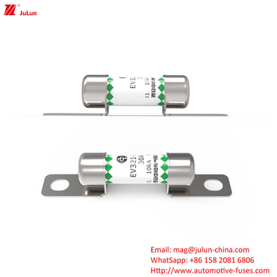 गोल ट्यूब ऑटोमोटिव फ्यूज DC850V 30A-50A सुरक्षा के साथ पोर्टेबल EV चार्जर EV321-3EL