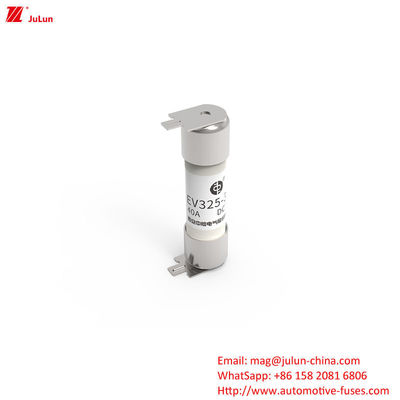 SINOFUSE मध्यम EV फ्यूज फ्लैट हेड 325V 10A-50A इलेक्ट्रिक वाहन ट्यूब बोल्ट पेंच कनेक्शन