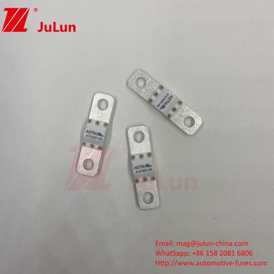ASTM A121601-80A 125VDC EV फास्ट चार्जर / इलेक्ट्रिक वाहन फास्ट चार्जिंग मीडियम फ्यूजिंग बोल्ट स्क्रू टर्मिनल फ्यूज
