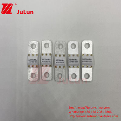 A121601-250A 125VDC एएसटीएम टर्मिनल प्रकार इलेक्ट्रिक वाहनों के लिए फ्यूज सिरेमिक