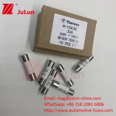 4A AC220V AC380V AC500V AC690V AC800V 1000V सौर पीवी फ्यूज 10 x 38mm 1000VDC पीवी स्ट्रिंग फ्यूज UL TUV CE RoHS