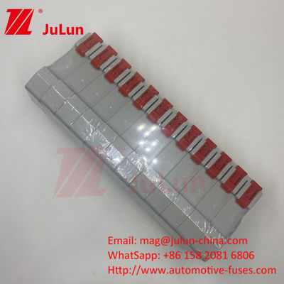 5A AC380V AC800VAC सिरेमिक Din रेल सौर फ्यूज धारक उच्च वोल्टेज सौर फ्यूज