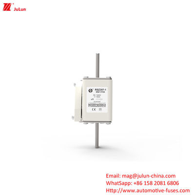 ईवी फ्यूज DC1000V सिस्टम सुरक्षा बोल्ट ऑन फ्यूज RSZ307 इलेक्ट्रिक वाहन रेल पारगमन