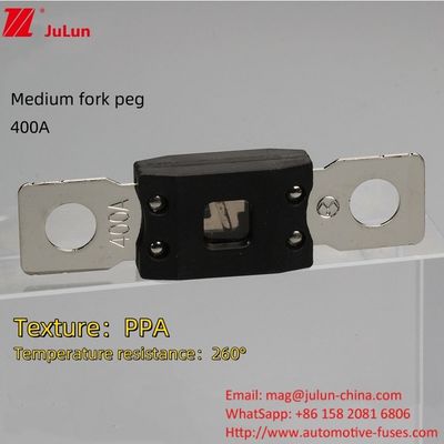 32V/48V/72V 40A-550A मध्यम फोर्क बोल्ट इलेक्ट्रिक वाहन फ्यूज