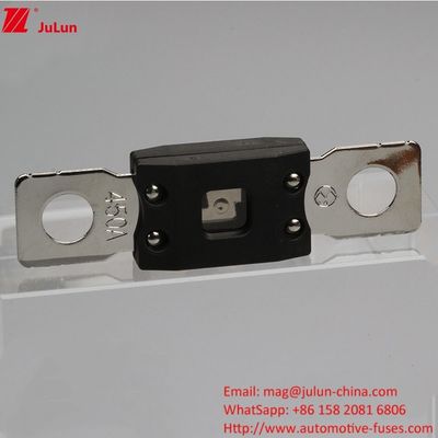 मध्यम फोर्क बोल्ट प्रकार ऑटोमोटिव फ्यूज 32V/48V/72V रेटिंग और स्क्रू M8 माउंटिंग के साथ