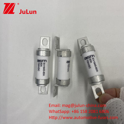 EV चार्जिंग 100A 700VDC EV1845 10kA इलेक्ट्रिक वाहन बोल्ट फ्यूज