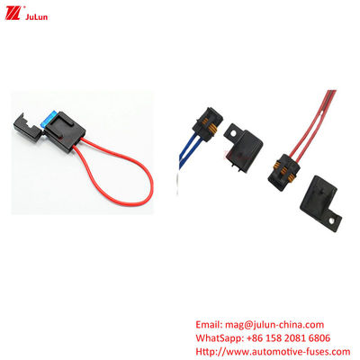 Eu UL30A-500A कॉपर ऑटोमोटिव फ्यूज धारक बोल्ट/बोल्ट फ्यूज के लिए 32V एक ध्रुव दो ध्रुव