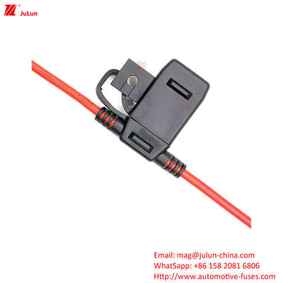 उच्च स्थिरता इलेक्ट्रिक वाहन फ्यूज धारक 32V 25A-100A पीवीसी लौ retardant बहुलक