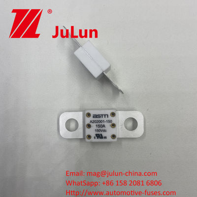 ASTM A202001-150A 150VDC रेटेड वोल्टेज अनुप्रयोगों के लिए आवश्यक सिरेमिक कार फ्यूज