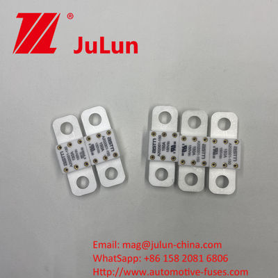 250A 150VDC ASTM A202001-300A स्क्रू बोल्ट माउंटिंग विधि के साथ सिरेमिक ऑटोमोटिव फ्यूज