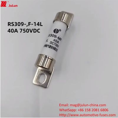 ऊर्जा विद्युत वाहन फ्यूज 750VDC टर्मिनल प्रकार 32A-35A -40A -50A के लिए EV HEV की सुरक्षा