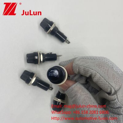 10A 250V AC 6*30 बैकेलाइट मिनी फ्यूज होल्डर केला प्लग सॉकेट
