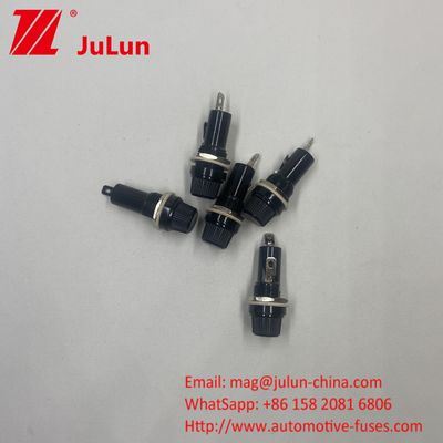 10A 250V AC 6*30 बैकेलाइट मिनी फ्यूज होल्डर केला प्लग सॉकेट