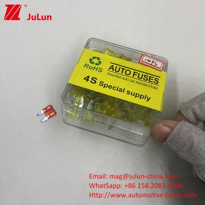 10A 32v ब्लेड फ्यूज MICTO MINI 0327 0297 ट्रकों के लिए ऑफरोड वाहन बसों के लिए